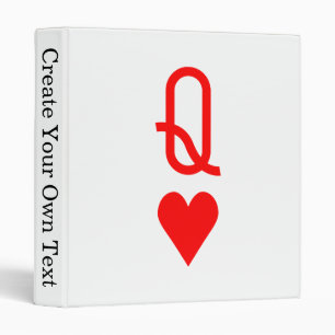 Classeur Symbole original de la Saint-Valentin Reine des co
