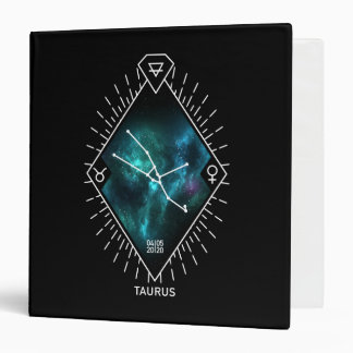 Classeur Symbole Taurus Constellation et Zodiaque