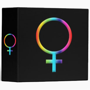 Classeur Symbole Vénus Arc-en-ciel Astrologie Zodiaque Sign