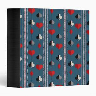 Classeur Symboles de cartes à jouer. Pour les amateurs de p