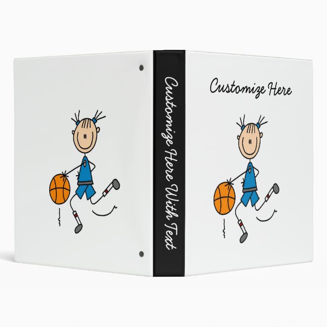 Classeur T-shirts et cadeaux bleus de joueur de basket de (Arrière-plan)