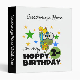 Classeur T-shirts et cadeaux pour le 2e anniversaire de la