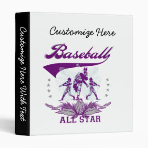 Classeur T-shirts et cadeaux pourpres d'All Star de