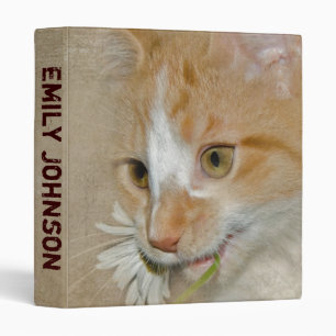 Classeur Tabby Kitten avec Daisy