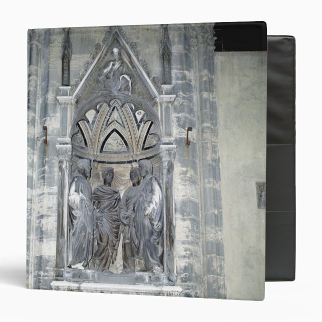 Classeur Tabernacle avec quatre saints couronnés (Devant/Intérieur)