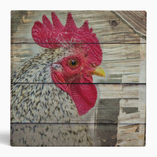 Classeur Tableau de la grange de poulet rustique Rooster