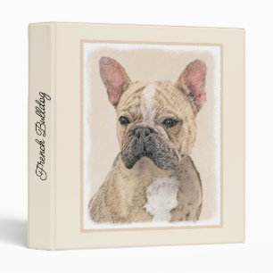 Classeur Tableau Français Bulldog (Sable) - Joli Original D