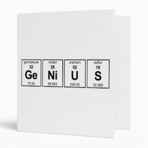 Classeur Tableau périodique de génie