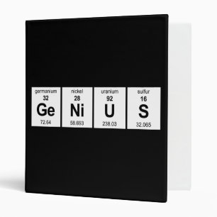 Classeur Tableau périodique de génie