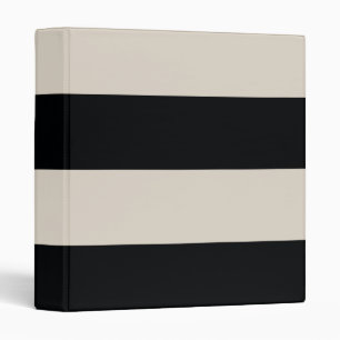 Classeur Tan Brown et noir Simple Extra Wide Strips