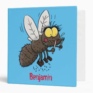 Classeur Taon drôle insecte dessin animé
