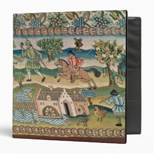 Classeur Tapis de Tableau de Bradford, détail des scènes