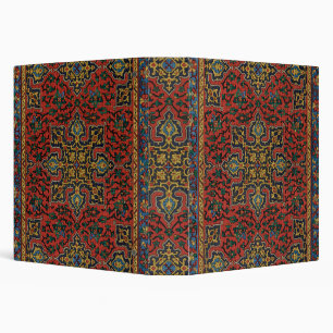 Classeur Tapis persan rouge bleu classique