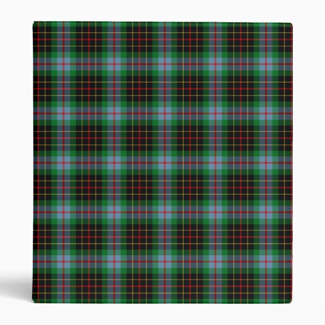Classeur Tartan de chasse de Brodie de clan (Devant)