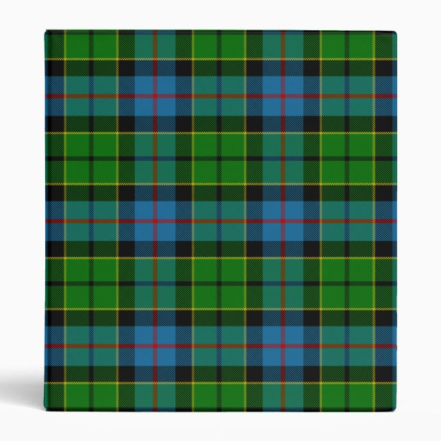 Classeur Tartan de Forsyth de clan (Devant)