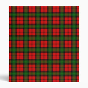 Classeur Tartan de Kerr de clan
