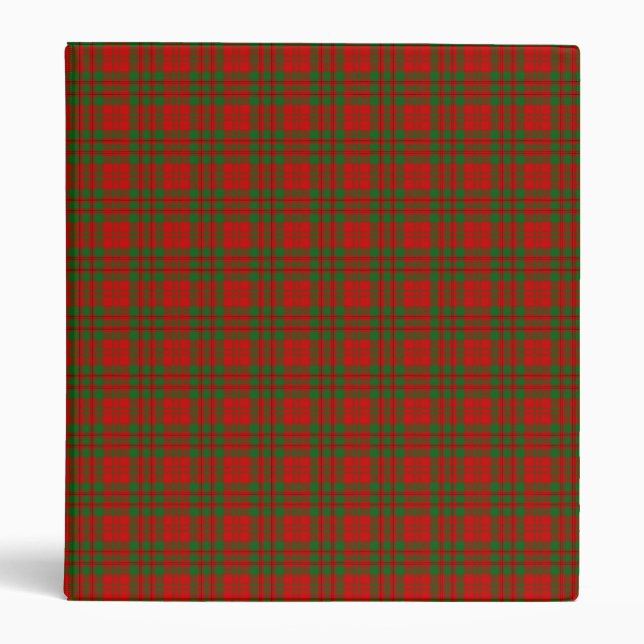 Classeur Tartan de Livingstone de clan (Devant)