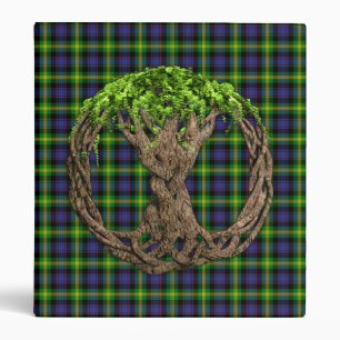 Classeur Tartan de Watson de clan et arbre de la vie