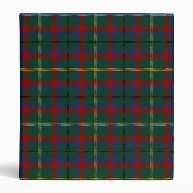 Classeur Tartan d'Irlandais de Mayo du comté (Devant)