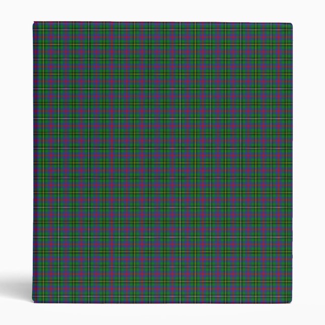 Classeur Tartan en bois de clan (Devant)