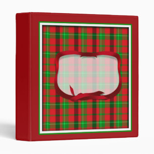 Classeur Tartan Plaid Arrière - plan de Noël