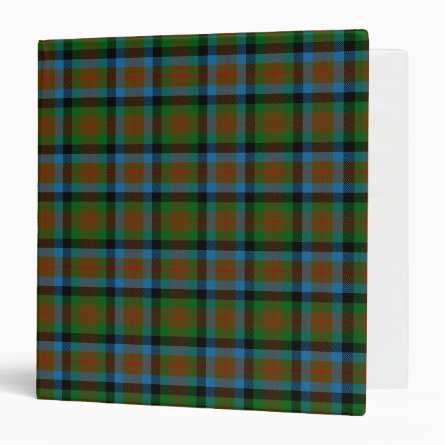 Classeur Tartan Tennant Clan écossais Plaid (Devant/Intérieur)