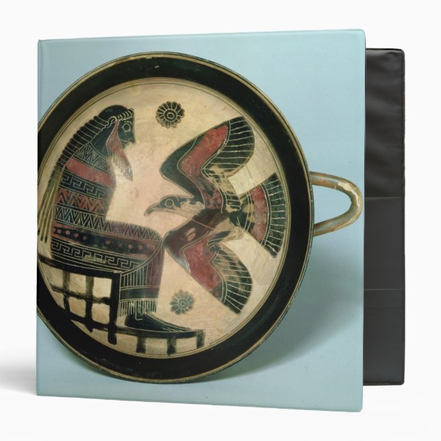 Classeur Tasse de Laconian dépeignant Zeus et l'aigle (Devant/Intérieur)