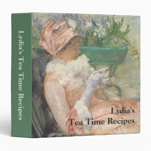 Classeur Tasse de thé de Mary Cassatt, impressionnisme Vint
