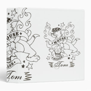 Classeur Tatouage 1 de tueur de souris de Tom