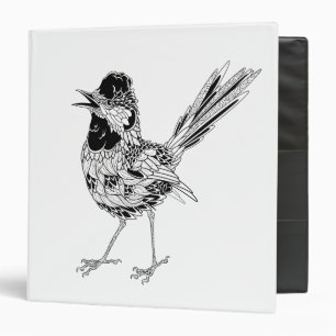 Classeur Tatouage d'oiseau
