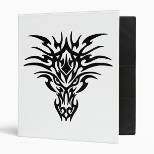 Classeur Tatouage Visage Dragon
