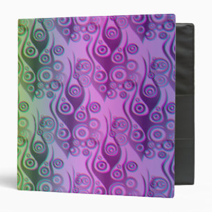 Classeur Tattoo flammes & cercles motif + votre backgr.