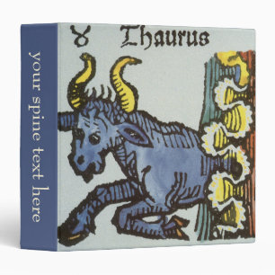 Classeur Taureau le Taureau, enseignes anciennes du zodiaqu