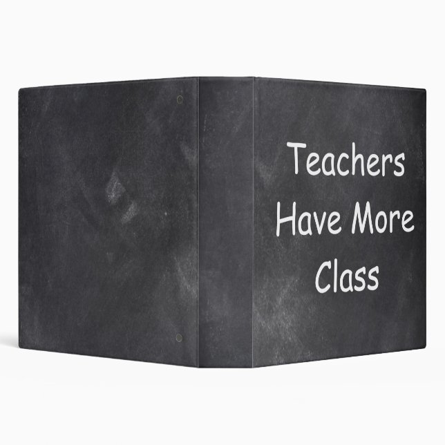 Classeur Teacher Have More Class (Arrière-plan)