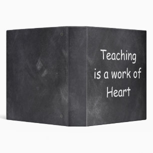 Classeur Teaching Work Heart Chalkboard Design Venin Idea