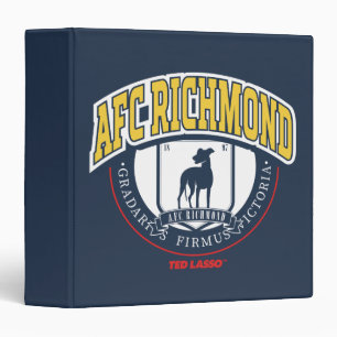 Classeur Ted Lasso   AFC Richmond Athletic Circle Badge