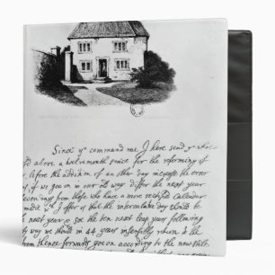Classeur Télécopie de lettre illustrant la maison dedans