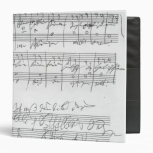 Classeur Télécopie d'une page de la musique