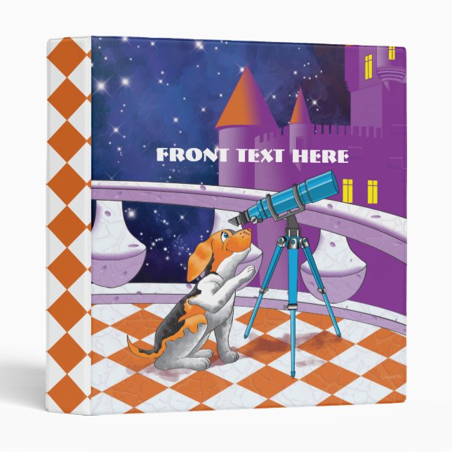 Classeur télescope pour chiens (Devant/Côté)