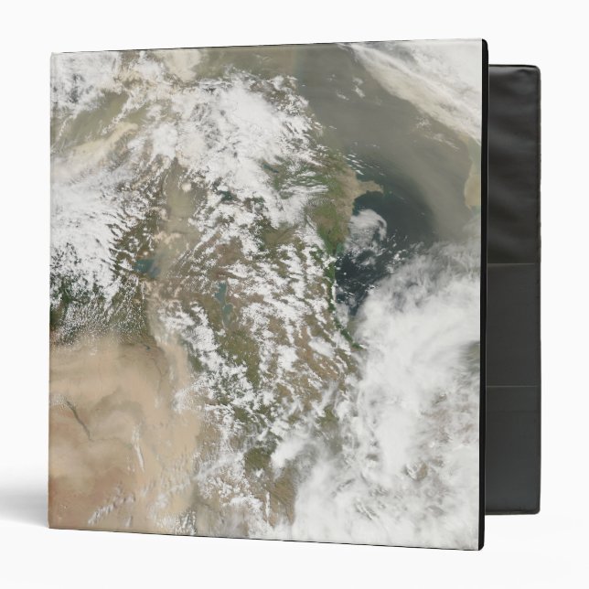 Classeur Tempête de poussière au Moyen-Orient (Devant/Intérieur)