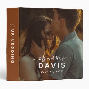 Classeur Terracotta Mr Et Mrs Photo Bohemian Wedding Album