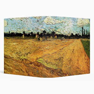 Classeur Terrain coulé (les Furrows) par Vincent van Gogh