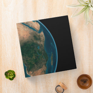 Classeur Terre Pleine De L'Espace Au-Dessus Du Continent Af