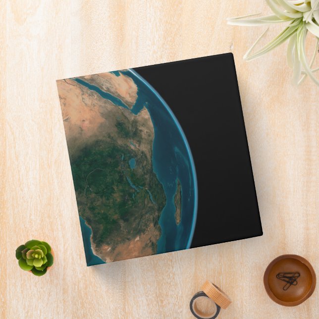 Classeur Terre Pleine De L'Espace Au-Dessus Du Continent Af (In Situ)
