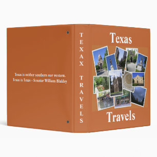 Classeur Texas Travels-Photo Collage