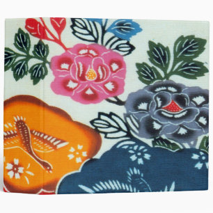 Classeur Textile japonais Kimono vintage (Bingata)
