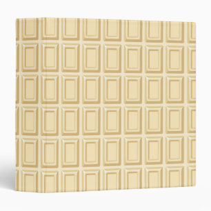 Classeur Texture blanche de barre de chocolat