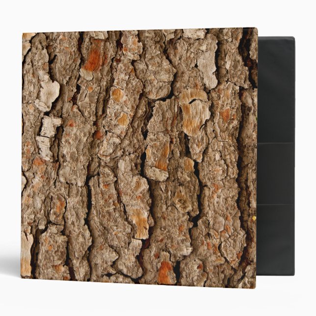 Classeur Texture de l'écorce de pin (Devant/intérieur)