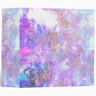 Classeur Texture de marbre en pastel d'aquarelle opale