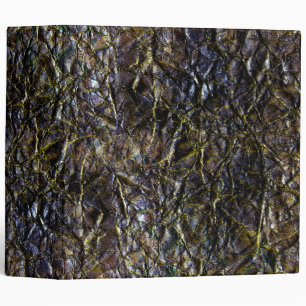 Classeur Texture de papier froissée et peinte